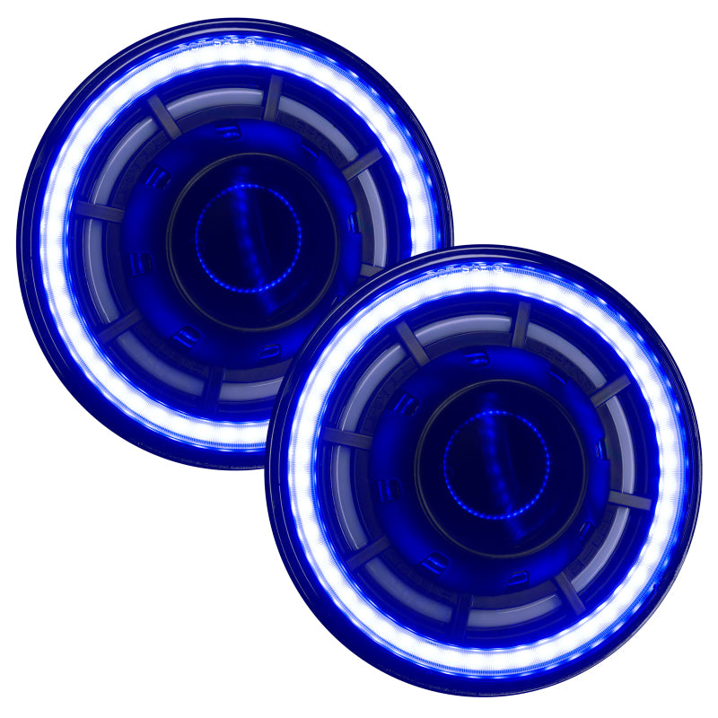 ORACLE Lighting 0718 Jeep Wrangler JK Oculus 7in ColorSHIFT BiLED Projector Headlights SEE WARRANTY - 5876-333