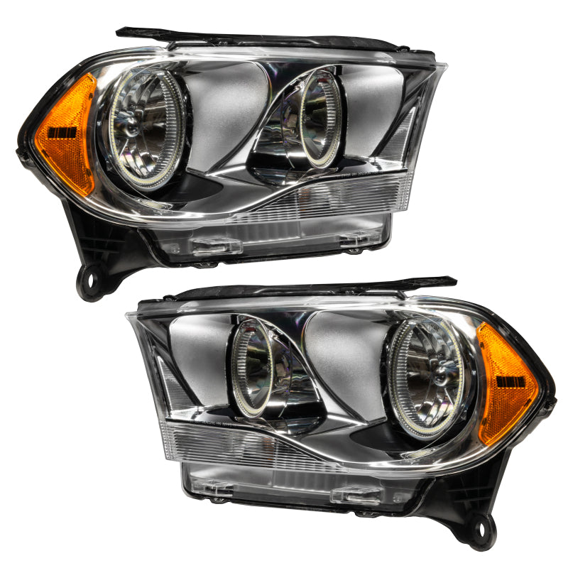 Oracle 11-13 Dodge Durango SMD HL Halogen - Chrome - ColorSHIFT w/ Simple Controller SEE WARRANTY - 7101-504