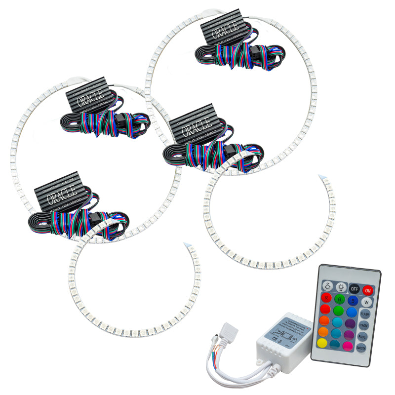 Oracle GMC Denali 07-10 Halo Kit - ColorSHIFT w/ Simple Controller SEE WARRANTY - 2306-504