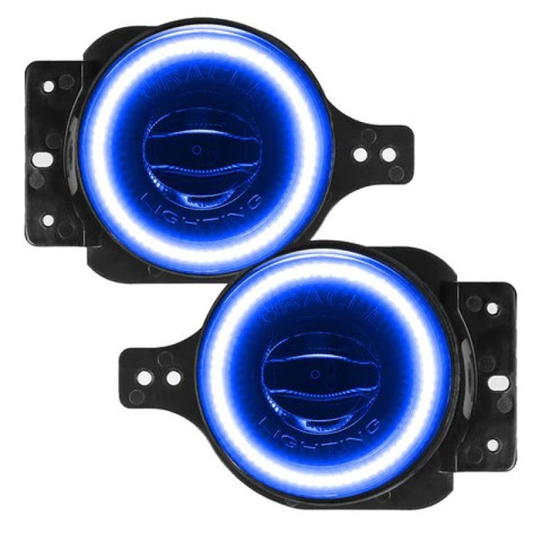 Oracle Jeep Wrangler JL/Gladiator JT Sport High Performance W LED Fog Lights - Blue  - 5847-002 for 2018-2025 Jeep Wrangler