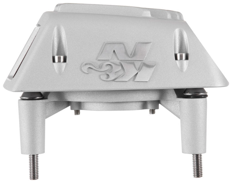 K&amp;N Street Metal Intake System 08-16 Harley Davidson Shaker Silver H/D Touring Models - RK-3951S