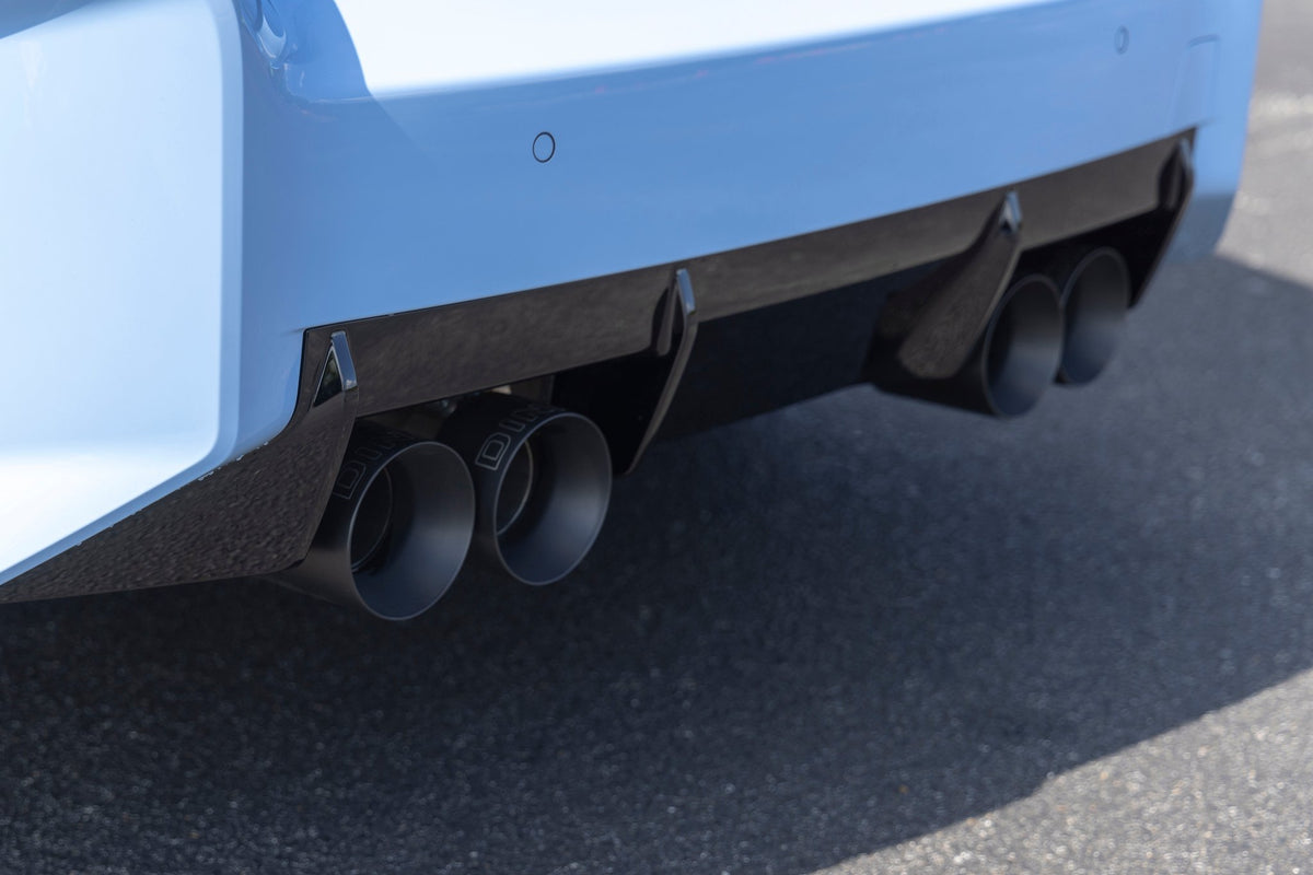 Dinan - Valved Axle-Back Exhaust - 2023-2026 BMW M2 - D660-0100-BLK