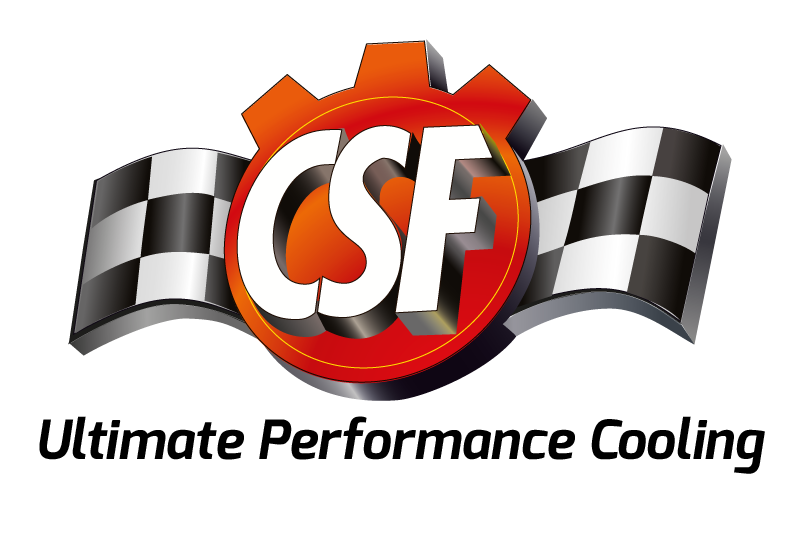 CSF R32 Nissan Skyline GT-R / GT-S Full Billet Aluminum High-Performance Radiator - Black Finish