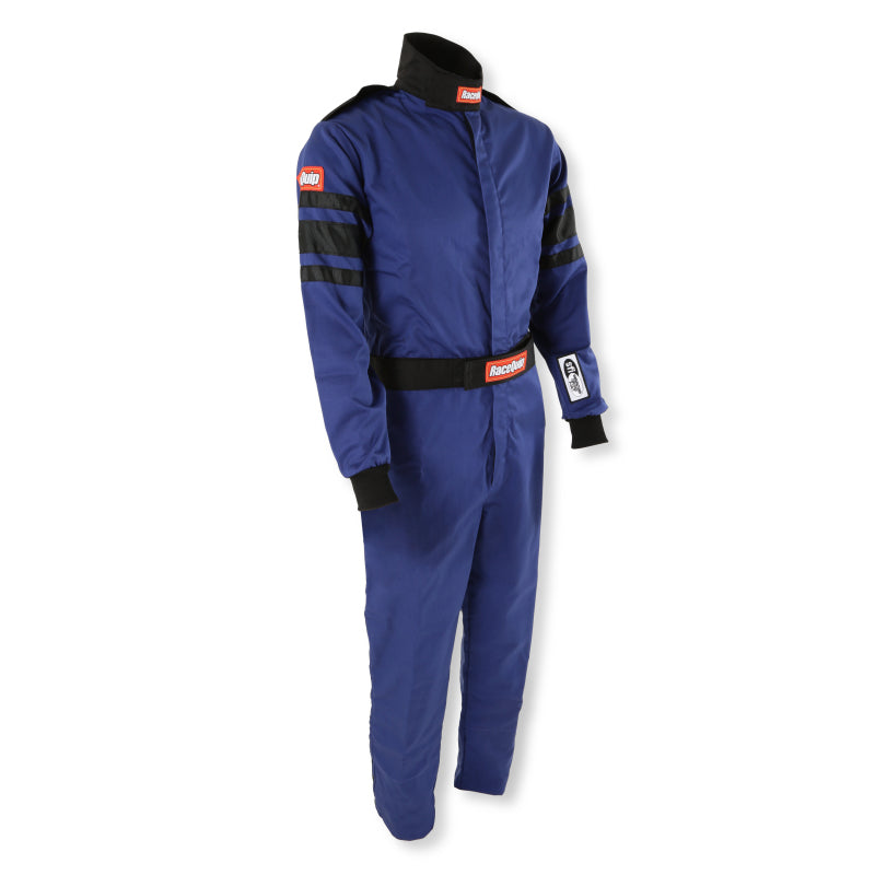 RaceQuip Blue SFI-1 1-L Suit - Large - 110025RQP