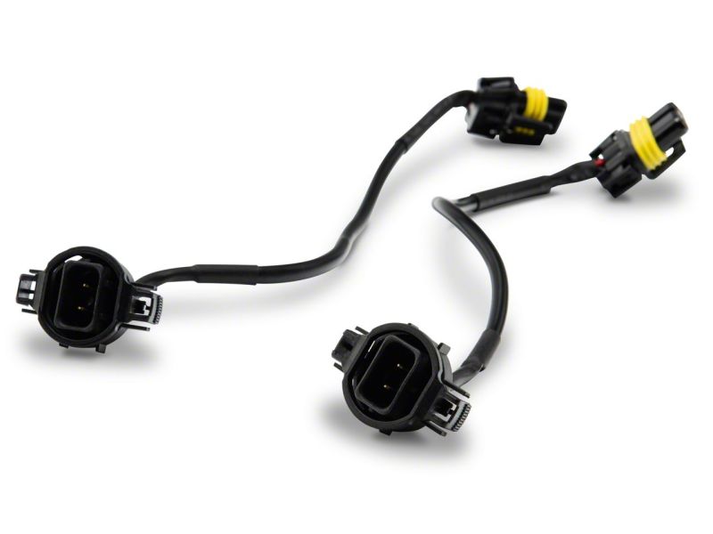 Raxiom 07-23 Jeep Wrangler JK &amp; JL Axial Series Tri-Bar LED Fog Lights- Amber - J130810