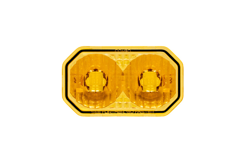 Diode Dynamics C2 2.0 Lens Combo/Driving Yellow - DD8545