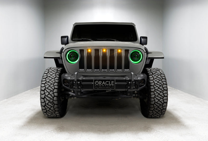 Oracle Oculus Bi-LED Projector Headlights for Jeep JL/Gladiator JT - w/ BC1 Controller SEE WARRANTY - 5839-335