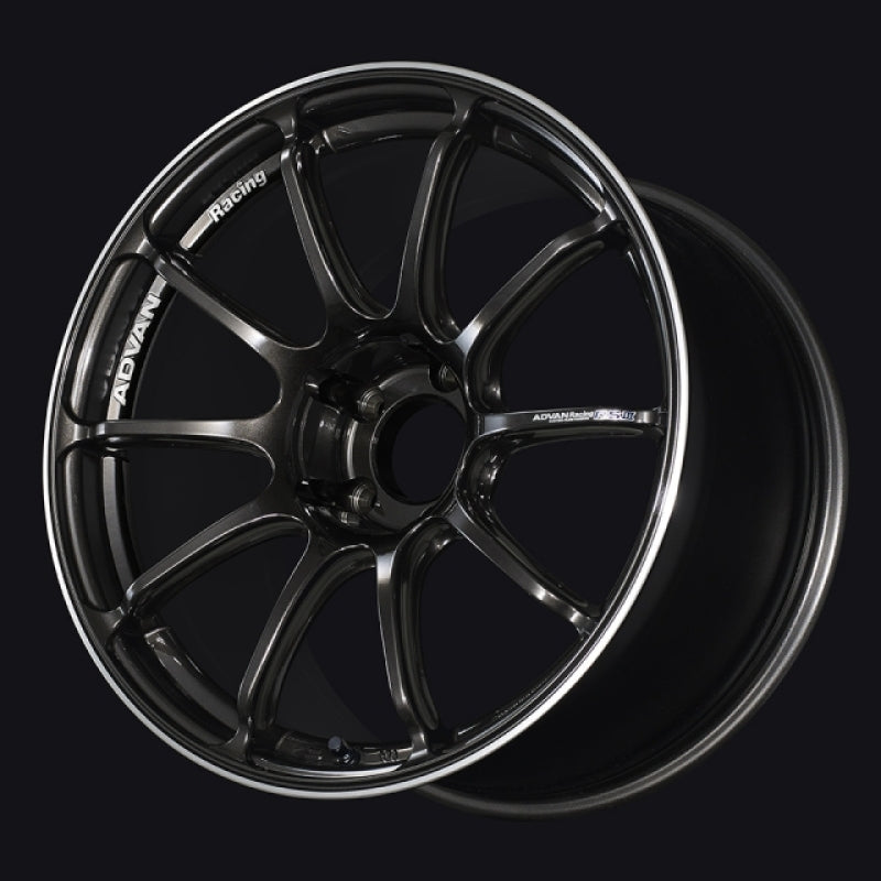 Advan RSIII 18x9 +35 5-114.3 Black Gun Metallic & Ring Wheel - YA38I35EBGR by Advan