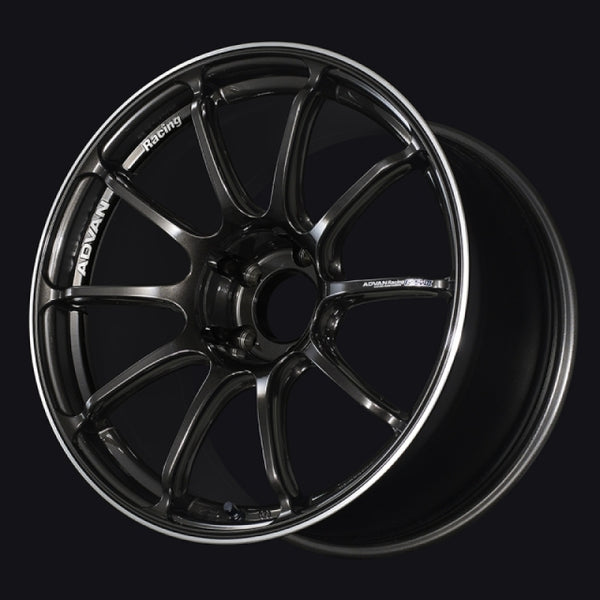 Advan RSIII 18x9 +35 5-114.3 Black Gun Metallic & Ring Wheel - YA38I35EBGR by Advan