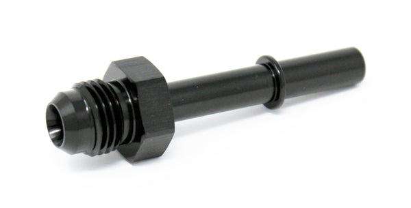 Torque Solution Push-On EFI Adapter Fitting: 3/8in SAE to -8AN Male Flare - TS-FTG-008 by Torque Solution