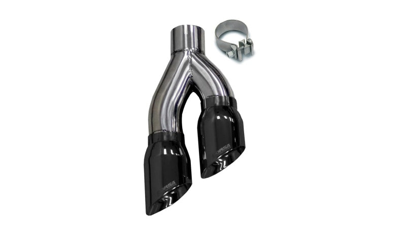 Corsa 19-24 Ram 1500 5.7L Crew Cab w/57in or 76in Bed Cat-Back Single Side Exit 4in PolishedDual Tip - 21036