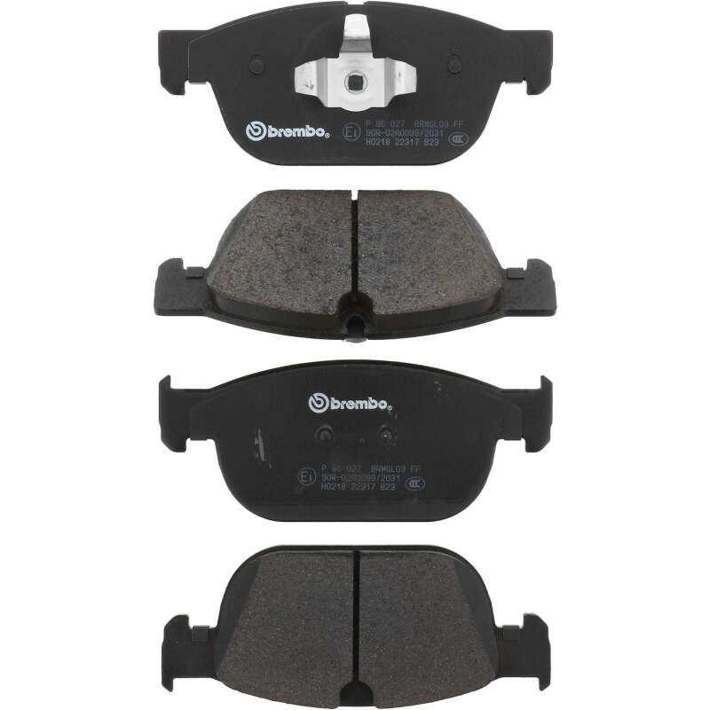 Brembo 18-21 Volvo XC60/Volvo XC90/XC40/S60/S90/V60 Cross Country Front Low-Met Brake Pad - P86027