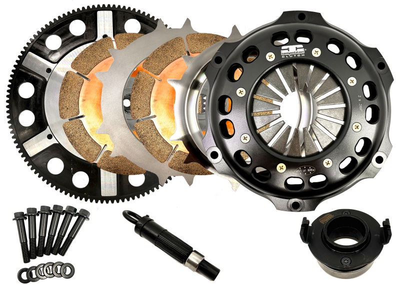 Competition Clutch Honda/Acura K Series 184mm Twin Disc Ceramic Clutch Kit - 1848037-2