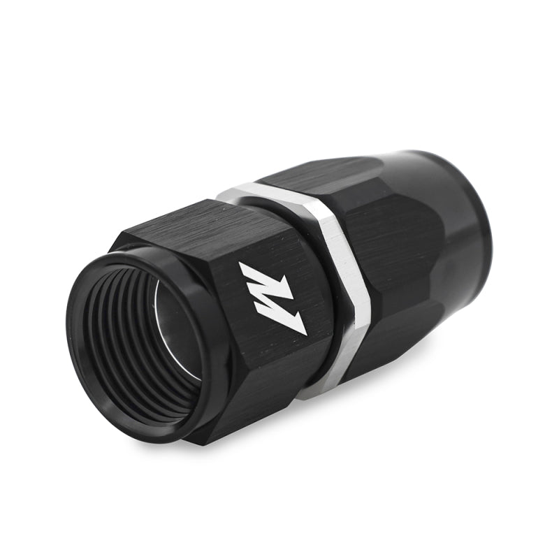 Aluminum -6AN Straight - Black - MMFT-SW-06-ST