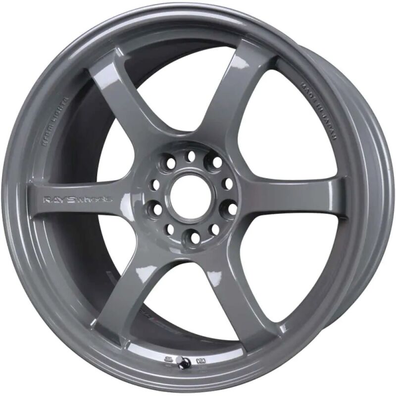 Gram Lights 57DR 18x9.5 +22 5-114.3 Glossy Gray Wheel - WGIX22EAG