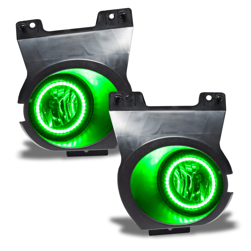 Oracle Lighting 11-14 Ford F-150 Pre-Assembled LED Halo Fog Lights -Green SEE WARRANTY - 8107-004