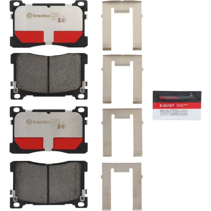 Brembo OE 12-16 Hyundai Equus/15-17 Kia K900 PRIME Ceramic Brake Pad - Front - P30082N