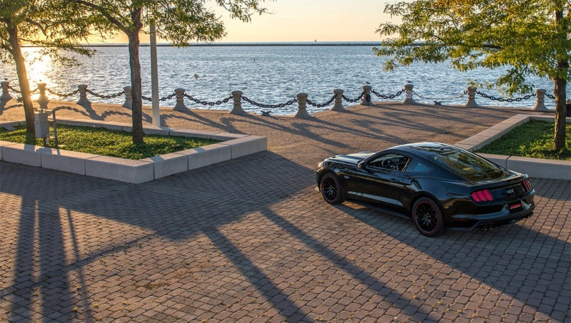Corsa 2015-2017 Ford Mustang GT 5.0 3in Axle Back Exhaust Black Quad Tips (Sport) - 14334BLK