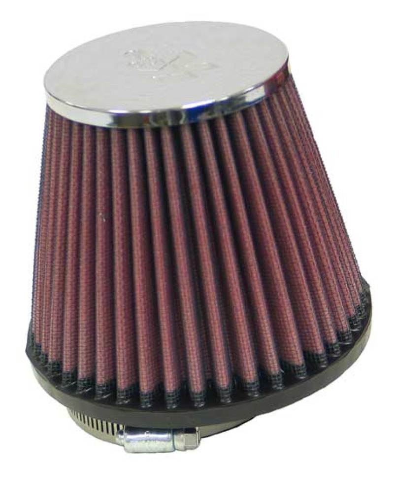 K&N Universal Chrome Filter 2.875in Flange ID / 5.188 Base OD / 3.5in Top OD / 4.438in Height - RC-4570 by K&N Engineering - 