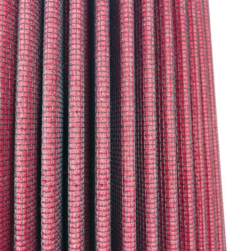 Injen 8-Layer Oiled Cotton Gauze Air Filter 5in Flange ID 8in Base/ 7.9in Height/ 5.3in Inertia Top - X-1116-BR