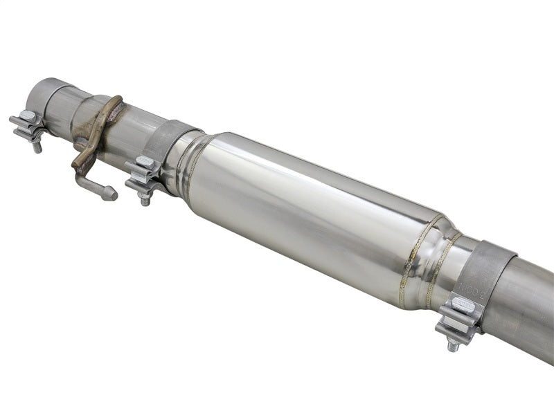aFe Takeda 3in 304 Stainless Steel Mid-Pipe 17-18 Hyundai Elantra Sport I4 1.6L (t) - 49-37001