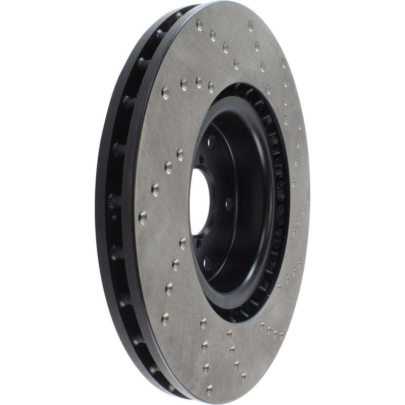 StopTech 05-17 Subaru WRX Cryo Drilled Sport Right Front Rotor - 128.47022CR