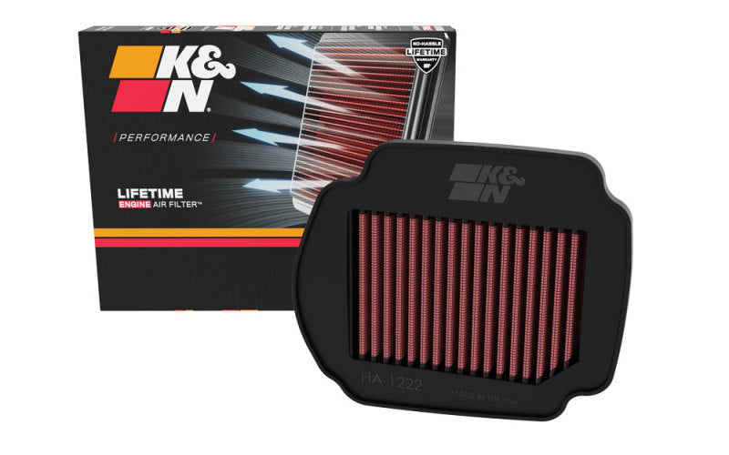 K&amp;N 2022 Honda Grom 125 Replacement Air Filter - HA-1222