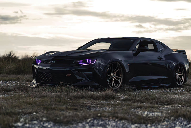 Oracle 16-18 Chevy Camaro RGB+W Headlight DRL  Kit - ColorSHIFT w/ Simple Controller SEE WARRANTY - 1345-504
