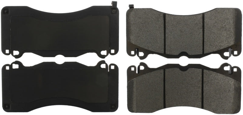 StopTech 15-18 Ford Mustang Front Street Brake Pads w/Shims & Hardware - 308.17920