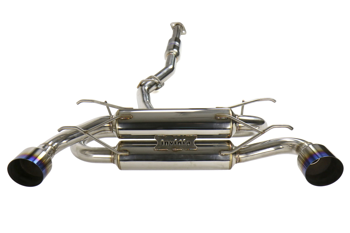 Invidia 12+ Subaru BR-Z/FR-S Gemini/R400 Single Layer Titanium Tip Cat-back Exhaust
