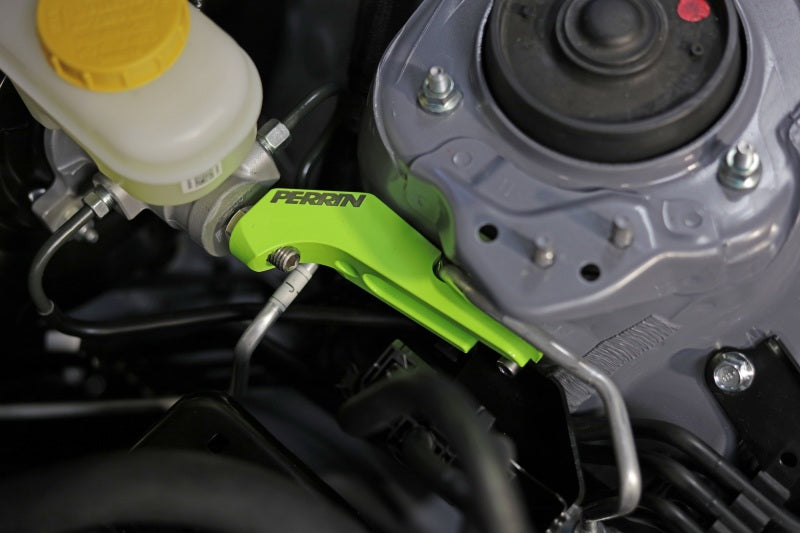 Perrin 13-24 BRZ / GR86 / FR-S Master Cylinder Support - Neon Yellow - PSP-BRK-406NY