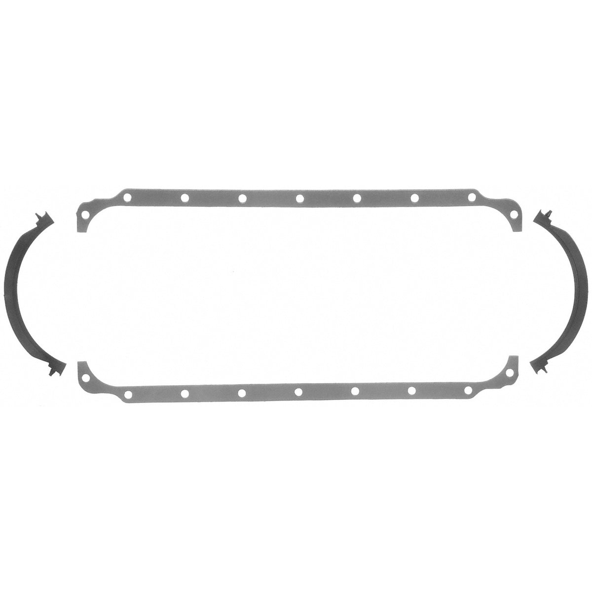 Fel-Pro 1806 Engine Oil Pan Gasket Set Rubber-coated fiber - front view