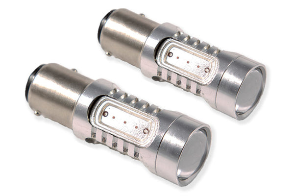 Diode Dynamics 1157 LED Bulb HP11 LED - Amber (Pair) - DD0010P for 2002-2013 Mini Cooper - front view