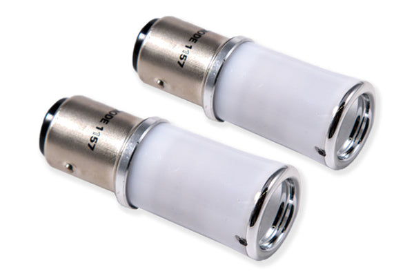 Diode Dynamics 1157 LED Bulb HP48 LED - Amber (Pair) - DD0013P for 2002-2013 Mini Cooper - front view