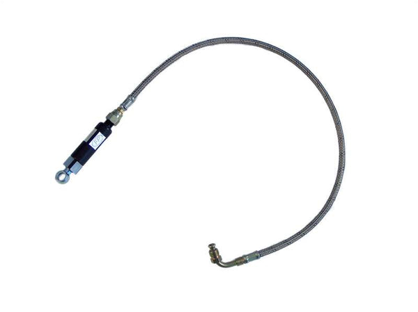 Forced Performance 2G DSM/GT Turbo Stainless Steel Braided Oil Line - 3055020 by Forced Performance