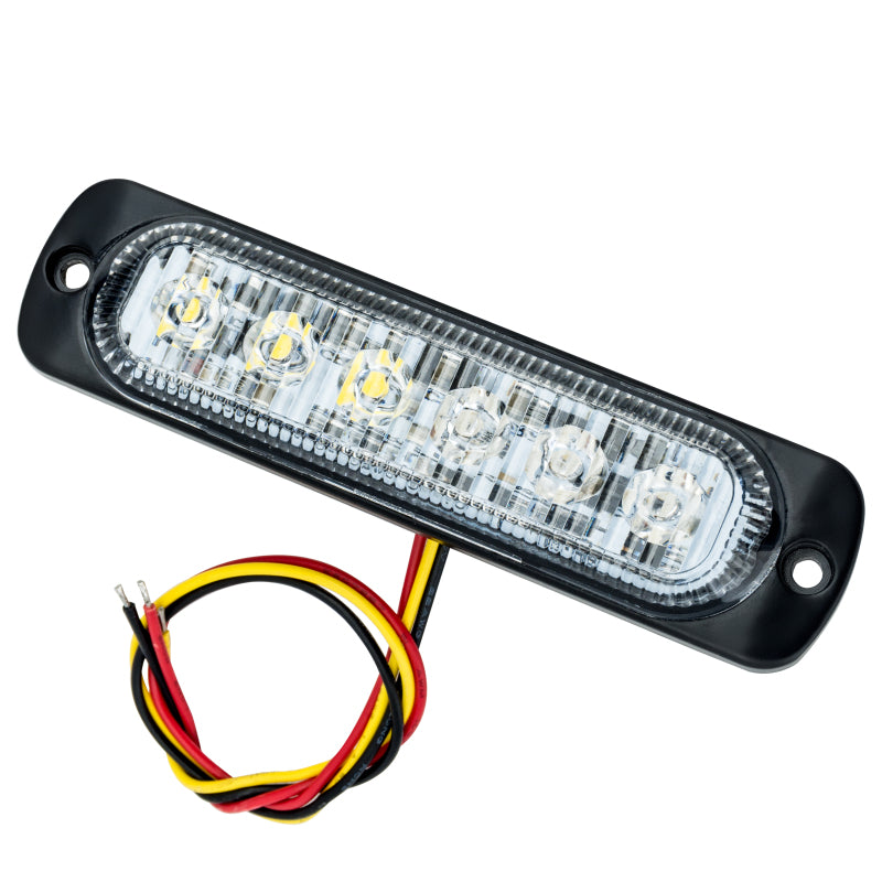 Oracle 6 LED Slim Strobe - Amber SEE WARRANTY - 3511-005