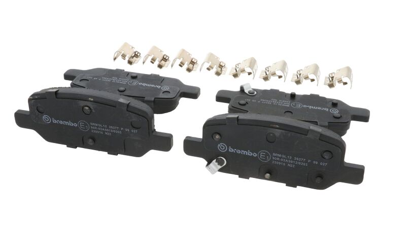 Brembo OE 17-21 Tesla Model 3/2021 Model Y Brake Pad - Rear - P09027