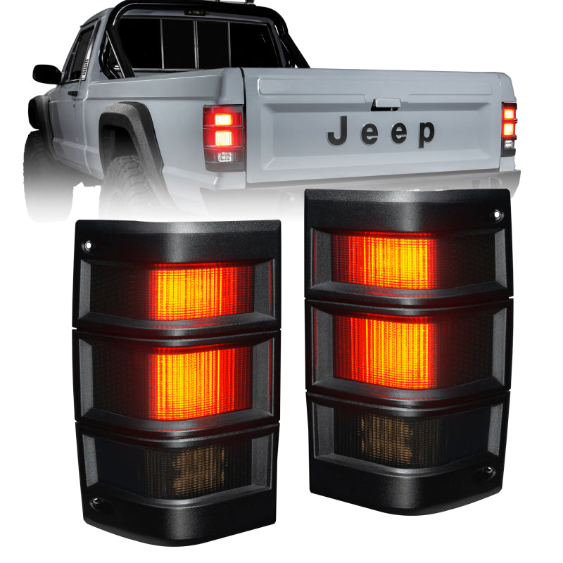 ORACLE Lighting Jeep Comanche MJ LED Tail Lights - Tinted Lens SEE WARRANTY - 5909-020