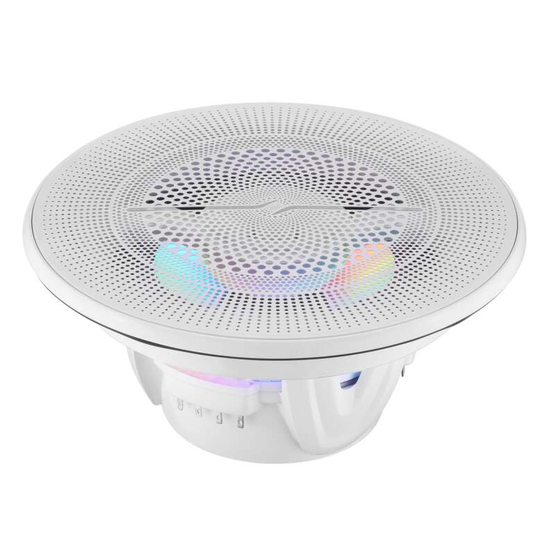 DS18 6.5in 2-Way 150 Watts RMS 4ohm Digital LED Lights Bullet Tweeter White - NXL-LXY6/WH - additional view 3
