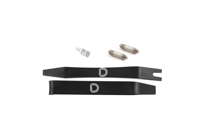 Diode Dynamics 12-19 Fiat 500 Interior LED Kit Cool White Stage 1 - DD0501 by Diode Dynamics - detail view