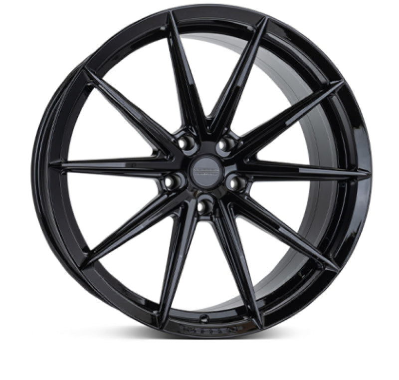 Vossen HFX-2 21x10.5 - 5x112 - ET25 - Deep Face - 66.5 - Gloss Black Wheel - HFX2-1M36