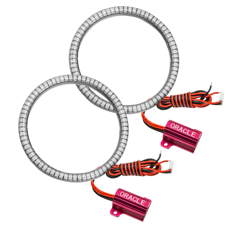 Oracle Jeep Grand Cherokee 05-10 LED Fog Halo Kit - White SEE WARRANTY - 1141-001