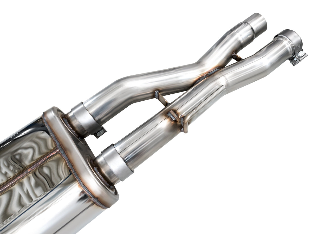 AWE Gen 3 Ford Raptor SwitchPath Exhaust  - Diamond Black Tips - 3025-33356