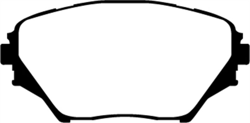 EBC 01-03 Toyota RAV 4 2.0 Greenstuff Front Brake Pads - DP61402