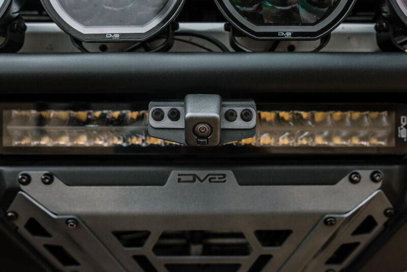 DV8 Offroad 21-26 Ford Bronco Tube Bumper Camera Relocation Bracket - Only for FBBR-08 and FBFR-02 - ABBR-05