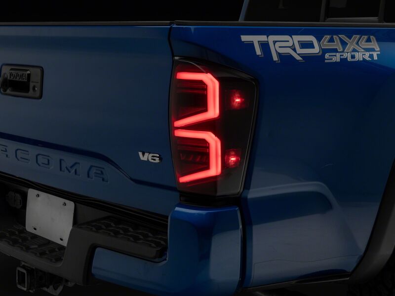 Raxiom 16-23 Toyota Tacoma ST LED Tail Lights- Black Housing- Smoked Lens - TT42787 - additional view 9