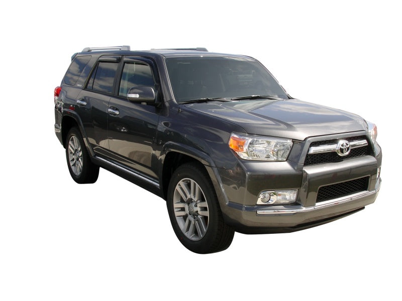 AVS 10-18 Toyota 4Runner Ventvisor Outside Mount Window Deflectors 4pc - Smoke - 94242