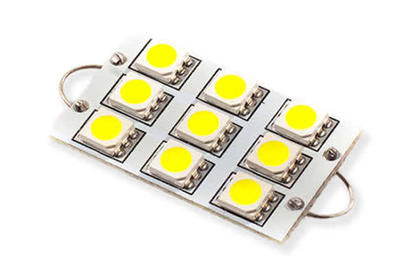 Diode Dynamics 44mm SML9 LED Bulb - Cool - White (Single) - DD0106S for 2000-2016 BMW 5 Series - front view