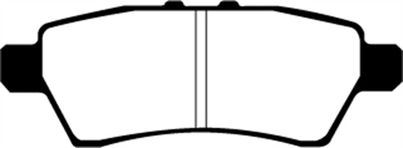 EBC 05-12 Nissan Pathfinder 4.0 Ultimax2 Rear Brake Pads - UD1101