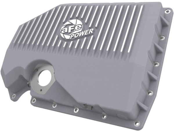 aFe 05-19 VW 1.8L/2.0L w/ Oil Sensor Engine Oil Pan Raw POWER Street Series w/ Machined Fins - 46-71210A